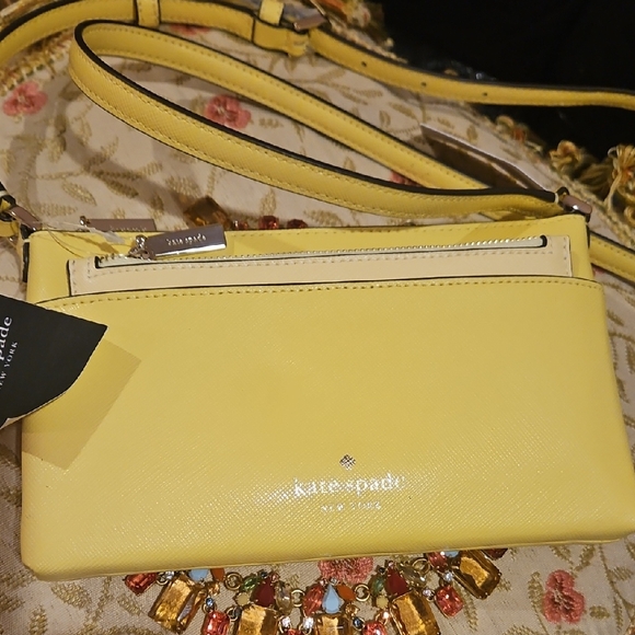 kate spade Handbags - Kate Spade Sunny Yellow Crossbody Bag